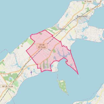 Map of Cutchogue