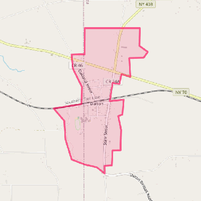 Map of Dalton