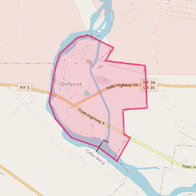 Map of Deferiet