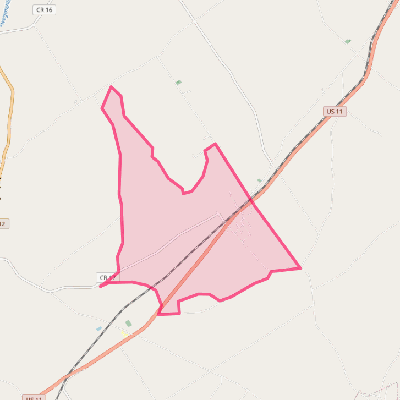 Map of DeKalb Junction
