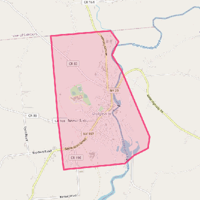 Map of Dolgeville