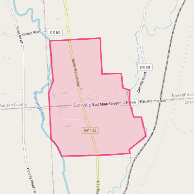 Map of Earlville