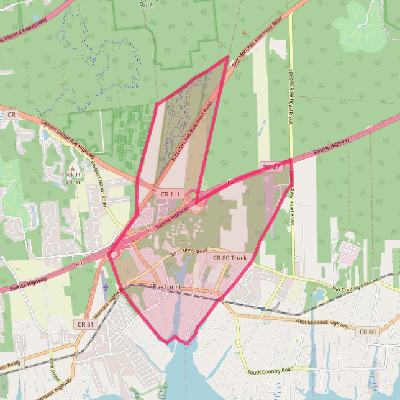 Map of Eastport