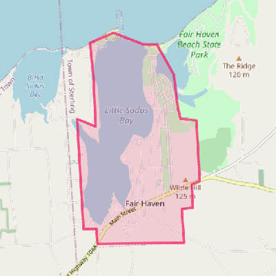 Map of Fair Haven