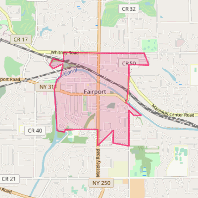 Map of Fairport