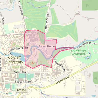 Map of Forest Home
