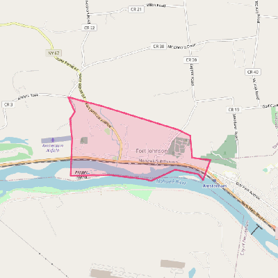 Map of Fort Johnson