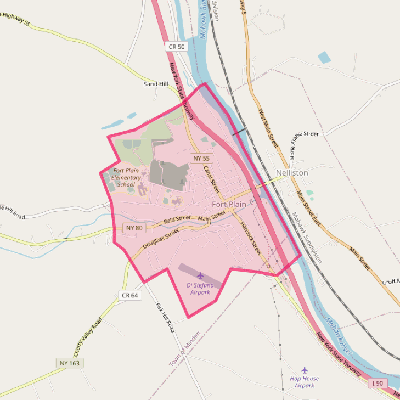 Map of Fort Plain