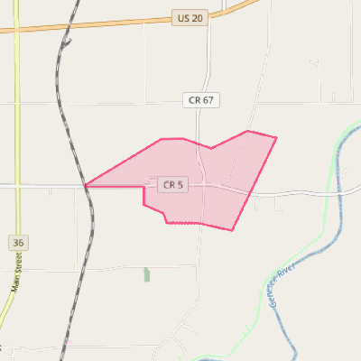 Map of Fowlerville