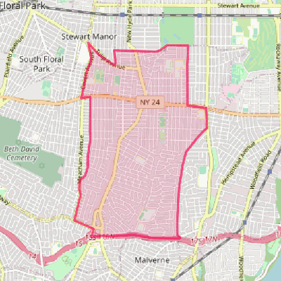 Map of Franklin Square