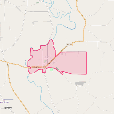 Map of Frewsburg