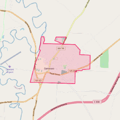 Map of Geneseo