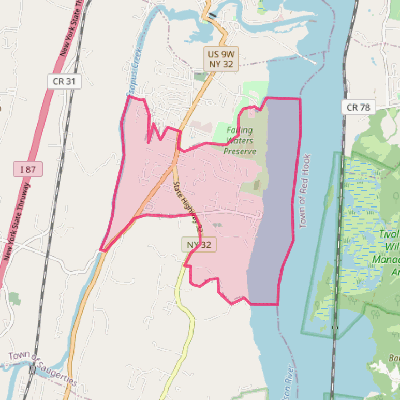Map of Glasco