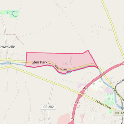 Map of Glen Park
