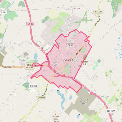 Map of Goshen