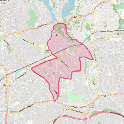 Map of Greenlawn