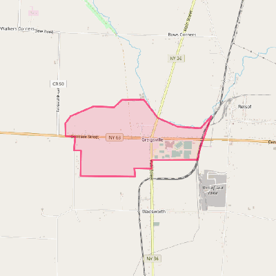 Map of Greigsville