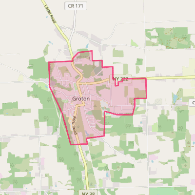 Map of Groton