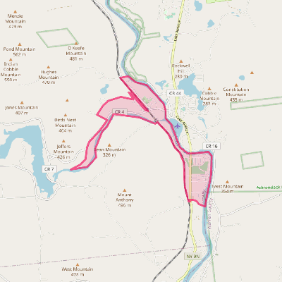 Map of Hadley