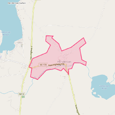 Map of Henderson