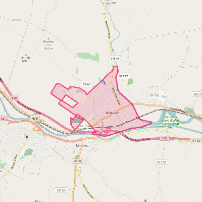 Map of Herkimer