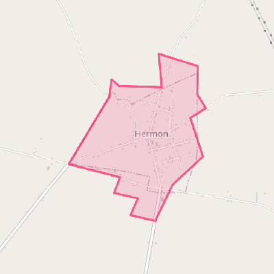 Map of Hermon