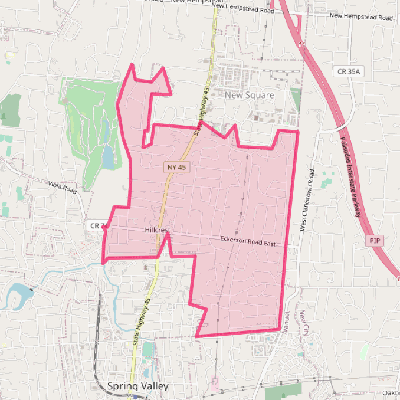 Map of Hillcrest