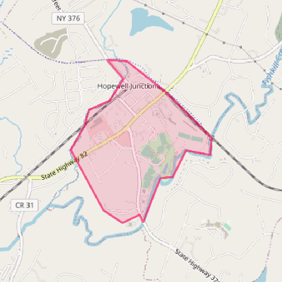 Map of Hopewell Junction