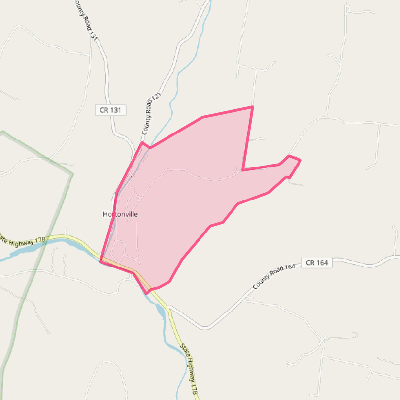 Map of Hortonville