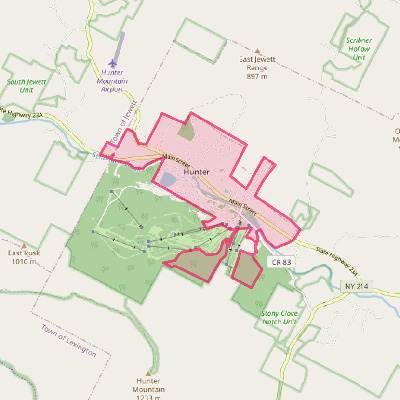 Map of Hunter