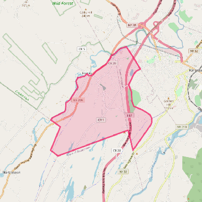 Map of Hurley