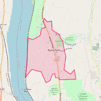 Map of Hyde Park