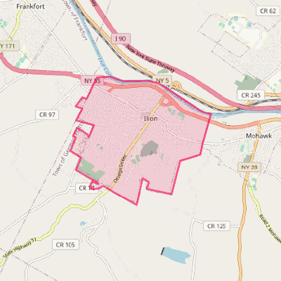 Map of Ilion