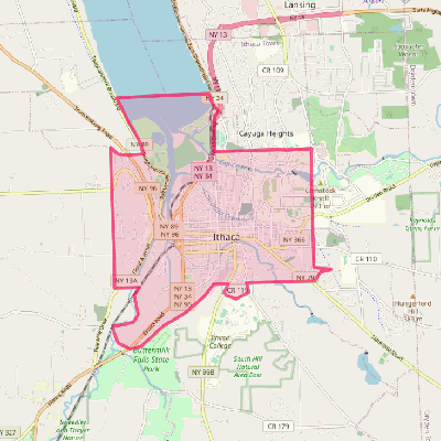 Map of Ithaca