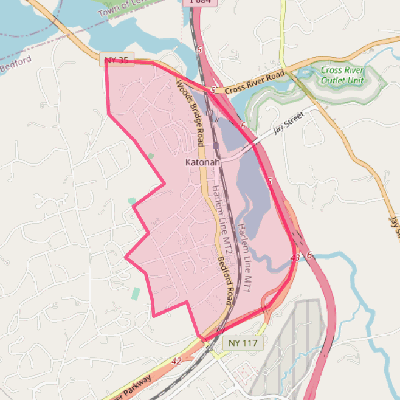 Map of Katonah
