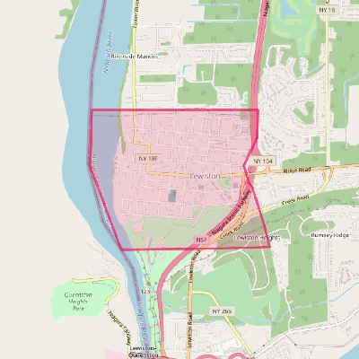 Map of Lewiston