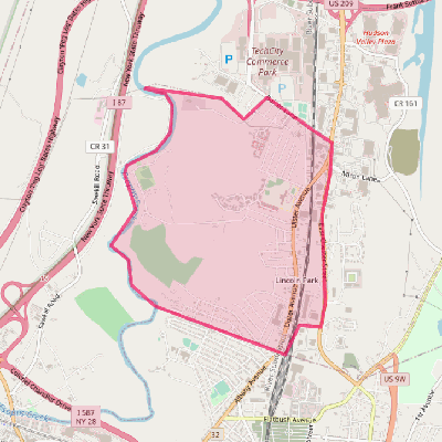 Map of Lincoln Park