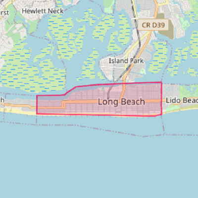 Map of Long Beach