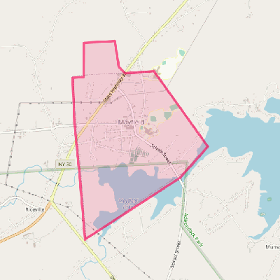 Map of Mayfield