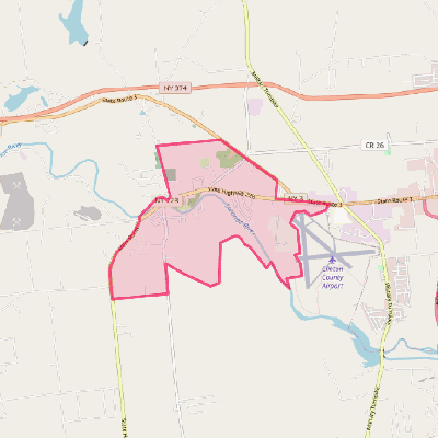 Map of Morrisonville