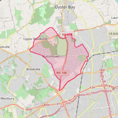 Map of Muttontown