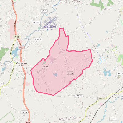 Map of Myers Corner