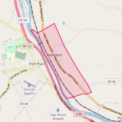 Map of Nelliston