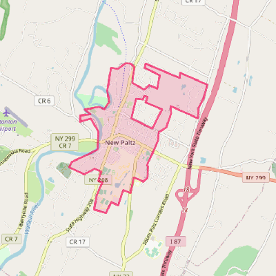 Map of New Paltz