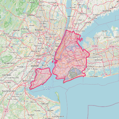 Map of New York