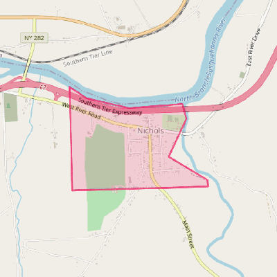 Map of Nichols