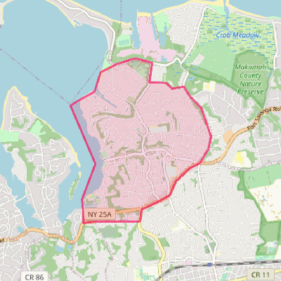 Map of Northport
