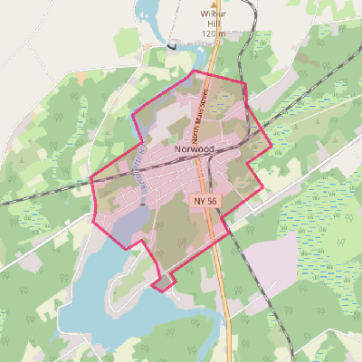 Map of Norwood