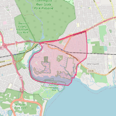 Map of Oakdale