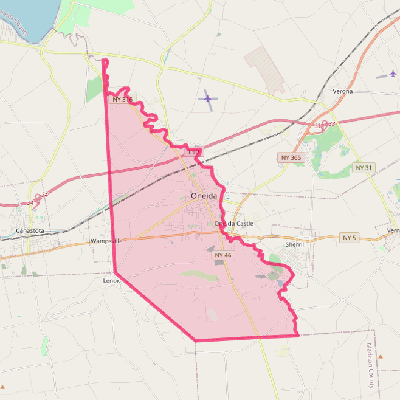 Map of Oneida